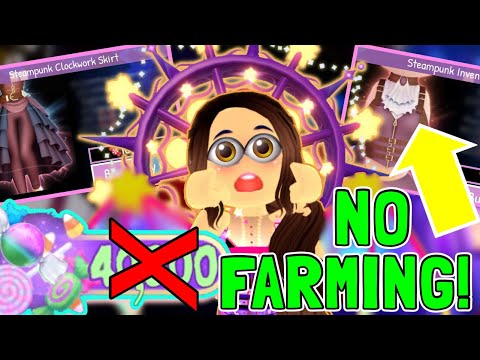 🍬NO FARMING🎃 How to get STEAMPUNK SET ~Royale High