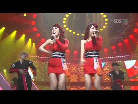 Wink-You are the best (윙크-아따 고것참) @SBS Inkigayo 인기가요 20111204