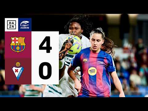FC Barcelona vs SD Eibar (4-0) | Resumen y goles | Highlights Liga F