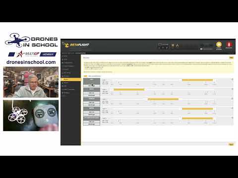 Setting Arm and Flight Modes Using Betaflight