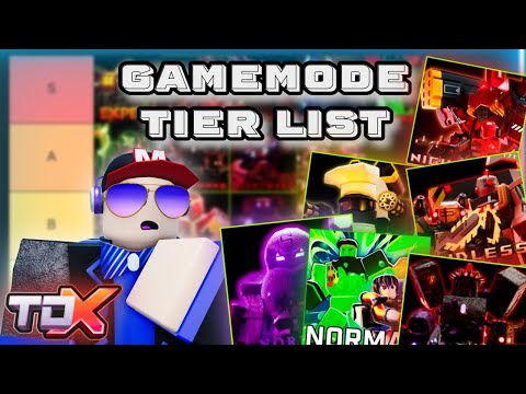 Ranking Every GAMEMODE In TDX!