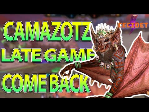 Smite: CAMAZOTZ EPIC LATE GAME COUNTER BUILD