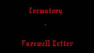 Crematory - Farewell Letter