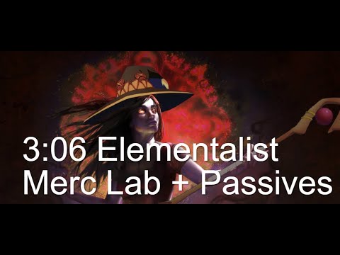 Arma Brand Cremation Elementalist Speedleveling (3:06 act 10 Kitava, merc lab, all passives)