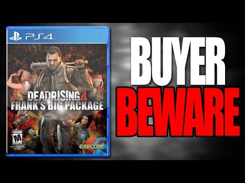 BUYER BEWARE: Dead Rising 4 PS4 - Frank's Big Package Edition