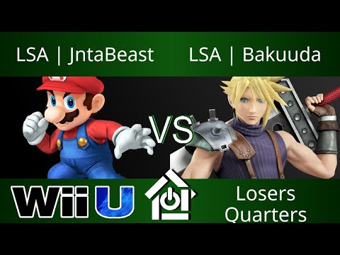 Typo House Macon 7/25/17 - JntaBeast (Mario) vs Bakuuda (Cloud) - Smash 4 Losers Quarters