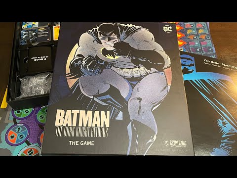 Batman: The Dark Knight Returns (Cryptozoic) - Unbox Retail Version