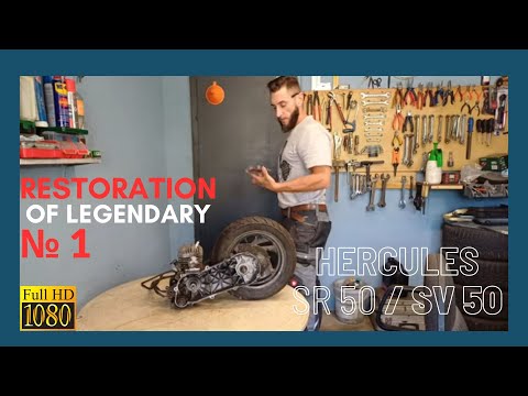 The ABSOLUTE BEST Way to Restore a 2 Stroke Hercules SR PEGEOUT SV 50