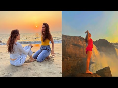 Samantha Ruth Prabhu enjoys the beach waves with her best friends at Kerala Alleppey|MEDIA NEWS