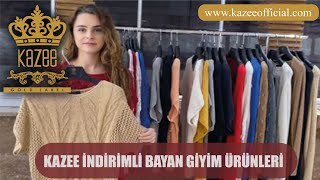 KAZEE İNDİRİMLİ BAYAN GİYİM  ÜRÜNLERİ | www.kazee.com.tr