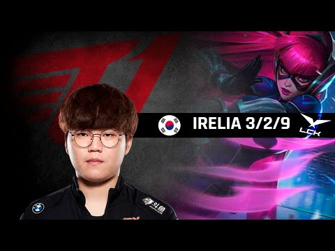 Highlights T1 Clozer with Irelia - LCK Spring Season 2021