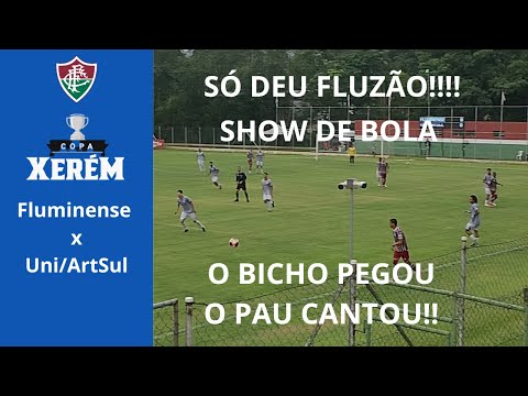 Copa Xerém Fluminense x UNI/ARTSUL | Só deu Fluzão!! O bicho pegou! #gol #futebol #fluminense