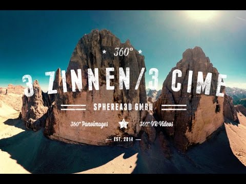 360 Video - Drei Zinnen / Tre Cime