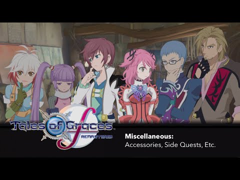 Tales of Graces f - Miscellaneous Accessories, Side Quests, Etc. - Skit collection 4K HD English