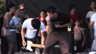 Poison The Well - Sticks And Stones Never Made Sense (Live @ Warped Tour 2003)