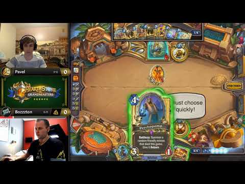 Pavel vs Bozzzton - Hearthstone Grandmasters Europe S2 2019 - Week 7