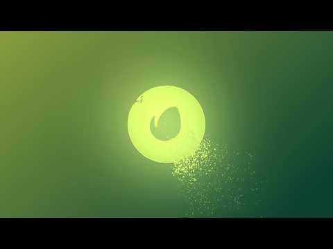 Quick simple particles logo 136