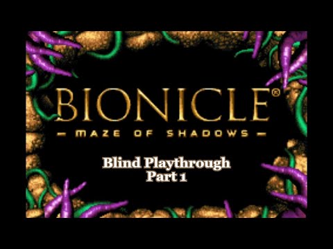Venturing into the Maze of Shadows! | Bionicle GBA Blind Playthrough Part 1