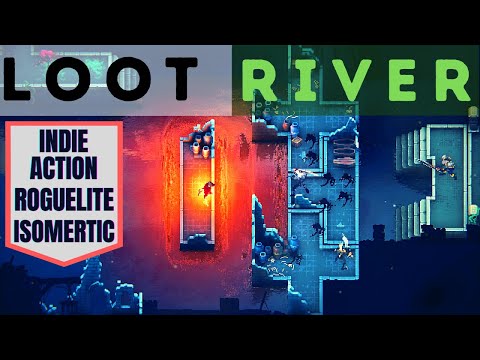 Loot River - A new Roguelite Isometric Dark RPG Game