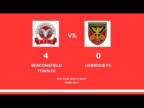 Beaconsfield Town FC v Uxbridge FC | 16/09/17 - Evo Stik South East League Match HIGHLIGHTS