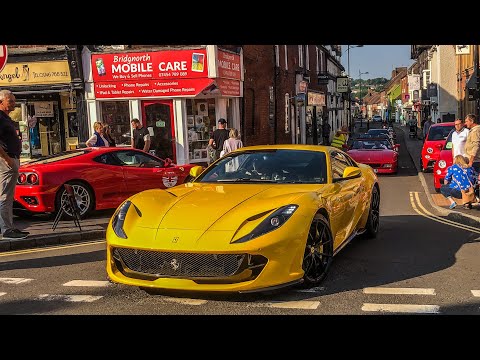 Italian Car Day In Bridgnorth September 2021