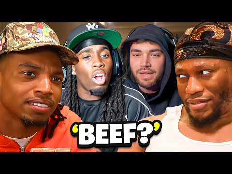 Zias & B Lou React To Kai Cenat & Adin Ross' BEEF..