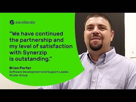 Studer Group - Customer Success Story (Brian Porter - Software Dev Support Leader )