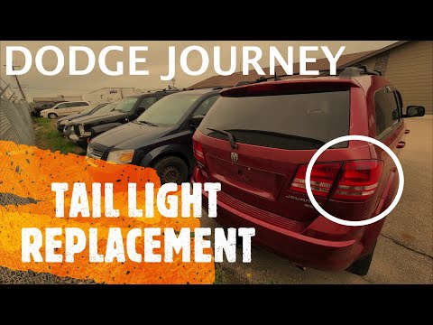 Dodge Journey - TAIL LIGHT REPLACEMENT / REMOVAL (2009 - 2010)