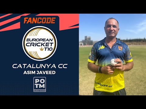 POTM: A.Javeed - Championship Weekend,M1 - GRA vs CTL|Highlights|FanCode ECT10 Spain, 2022|ECT22.085