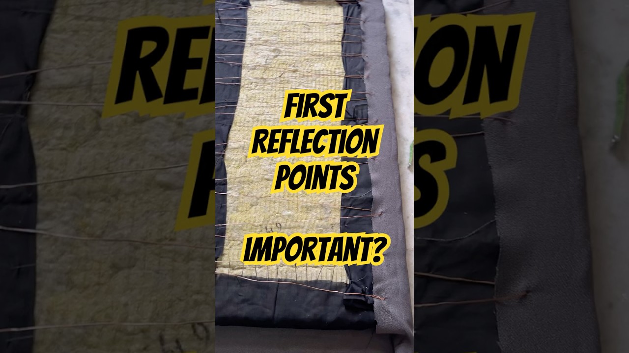 First Reflection Point, Treatment How Important?? #diy #studiodesign #bassmodulators