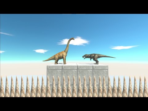 UNITS vs GIANTS SPIKES - Animal Revolt Battle Simulator