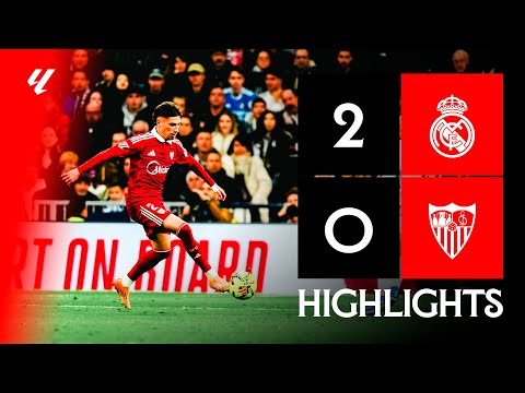 Real Madrid vs Sevilla FC (2-0) LALIGA | Resumen