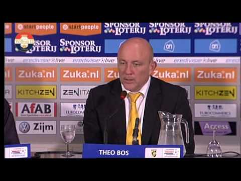 Persconferentie na Vitesse - Willem II