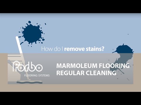 Linoleumgolv Forbo Marmoleum Decibel 303230 Mist Grå 195cm - Youtube manufacturer video 2