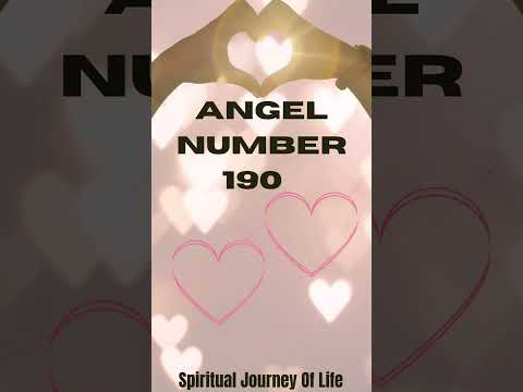 Angel number 190 | Spiritual journey of Life