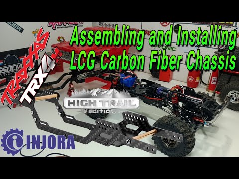 Traxxas Trx4M High Trail Assembling and ￼Installing Injora LCG chassis upgrade ￼series #6