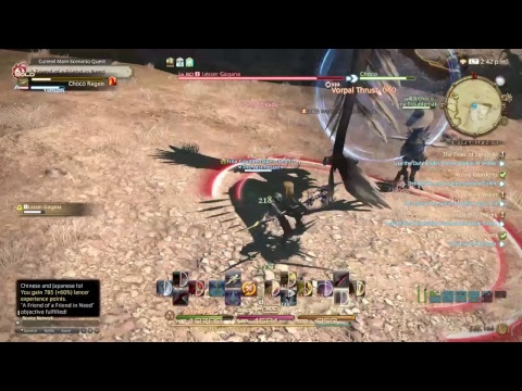 Final Fantasy XIV Stormblood gameplay walkthrough playthrough