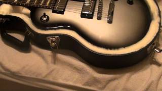 Video thumbnail for My  new Gibson Les Paul Studio silverburst by elsalvador702