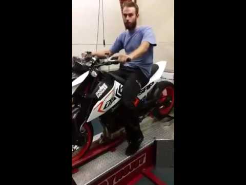 Ktm690 dyno drag with nos #alegun