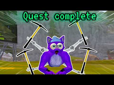 Making A GOOP BUILD For EVERY QUEST!! in animal company