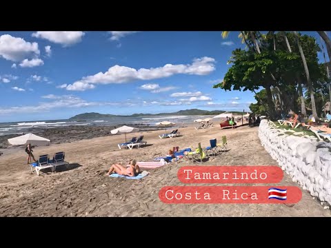 Tamarindo, Costa Rica Walking Tour | 2024 | [4K]