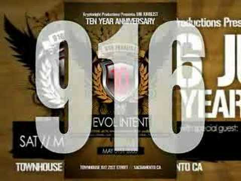 916 Junglist 10 Year Anniversary Promo