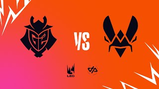 LEC Summer Split 2022 - W6D2 - G2 vs VIT