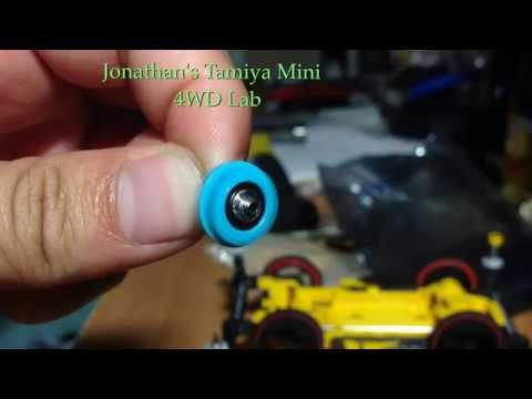 Tamiya mini 4WD VS chassis / Super 2 chassis counter gear upgrade 100% ball bearing transmission