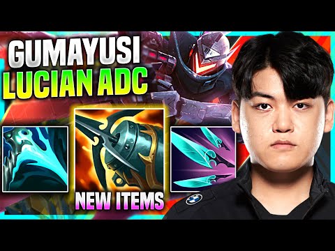 GUMAYUSI A PICKS LUCIAN WITH NEW ITEM KRAKEN SLAYER! - T1 Gumayusi Plays Lucian ADC vs Kai'Sa!