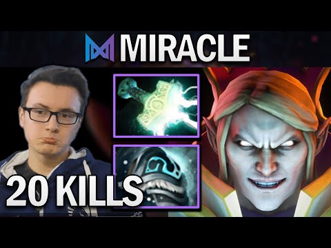 NIGMA.MIRACLE INVOKER WITH 20 KILLS - DOTA 2 7.26 GAMEPLAY