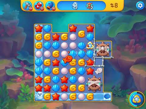 Fishdom level 5680 no boosters フィッシュダム ノーマル [Friend's]