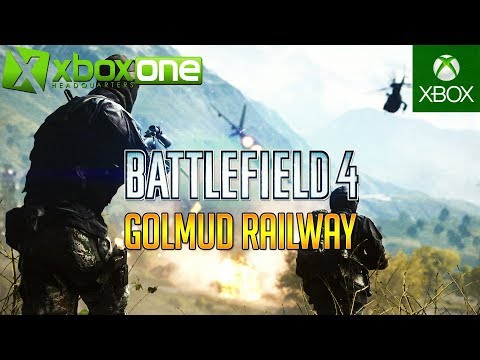 Battlefield 4 (BF4) Golmud Railway Xbox One X Multiplayer Gameplay (24-2) UHD