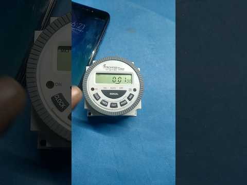 TM 619 Frontier digital timer time change/setting #electronic #circuit  #digital #automatic