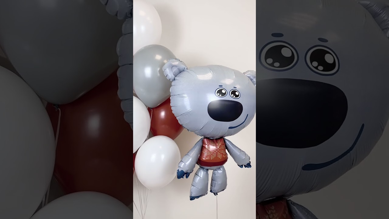 Воздушные шарики в стиле Мимимишки с Тучкой